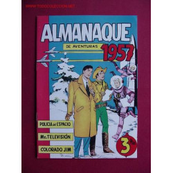 ALMANAQUE DE AVENTURAS (JOBAS). ALMANAQUE 1957 (facsimil)